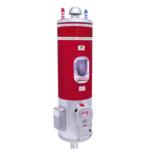 Experience comfort the Crown way | 30 Gallon Storage Geyser — hot water made safe, efficient, and dependable.
