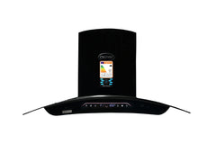 Crown 75(3) Kitchen Range Hood – 75cm Stainless Steel Chimney Hood with Powerful Suction, LED Lights & Official Brand Warranty
