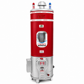 Crown Storage Geyser 20 Gallon Gas + Electric – Heavy-Duty 12x16 Gauge Water Heater with Automatic Function, Energy-Efficient Design & Official Brand Warranty
