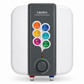 Crown EG-15L(M) Electric Geyser – 15 Litre Water Heater with Imported Italian Heating Element, Full ABS Body & 1 Year Brand Warranty