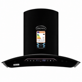 Crown 75(3) Kitchen Range Hood – 75cm Stainless Steel Chimney Hood with Powerful Suction, LED Lights & Official Brand Warranty
