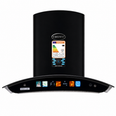 Crown 75(1) Kitchen Range Hood – 75cm Stainless Steel Chimney Hood with High Suction Power, LED Lights & Official Brand Warranty