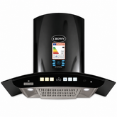Crown 70(5) Kitchen Range Hood – 70cm Stainless Steel Chimney Hood with High Suction Power, LED Lights & Official Brand Warranty