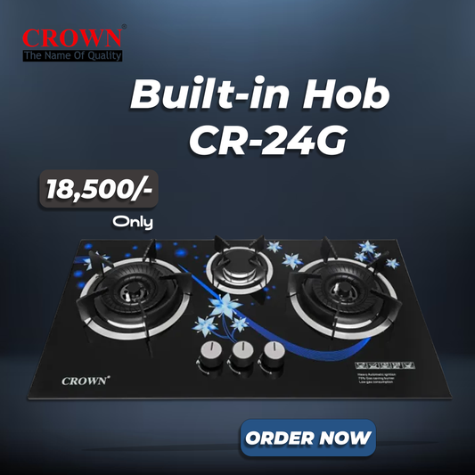 Introducing the Crown CR-24G Built-In Gas Hob