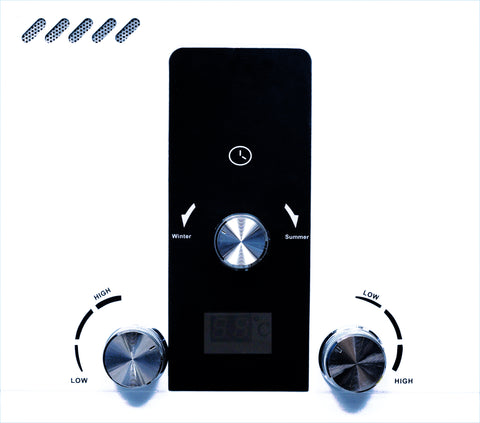 Crown Instant Geyser IG-2D-10L – 10 Litre Imported Water Heater with Digital Display, 1.8kg Heat Exchanger & 1-Year Brand Warranty ✅