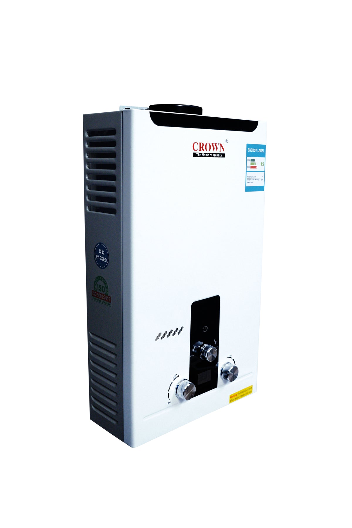 Crown Instant Geyser IG-2B-7L – 7 Litre Imported Water Heater with Digital Display, 1kg Heat Exchanger & 1-Year Brand Warranty ✅
