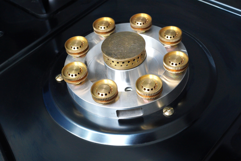 Crown CR-15B Built-In Gas Hob – 3 Burner Stainless Steel Cooktop for Modern Kitchens