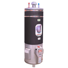 Crown 50 Gallon Storage Geyser – Heavy Duty Water Heater with 10x10 Gauge Tank for Long-Lasting Performance Gas Plus Electric - Crown Appliances