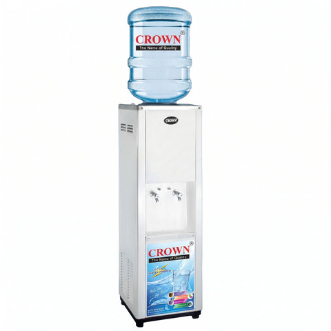 Crown CR-40B Water Cooler – 25 Litre Stainless Steel Cold Water Dispenser for Home & Office