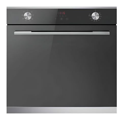 Crown B4-FGE23E3TIX Built-In Oven – 73L Stainless Steel Electric Kitchen Oven with Multi-Function Cooking