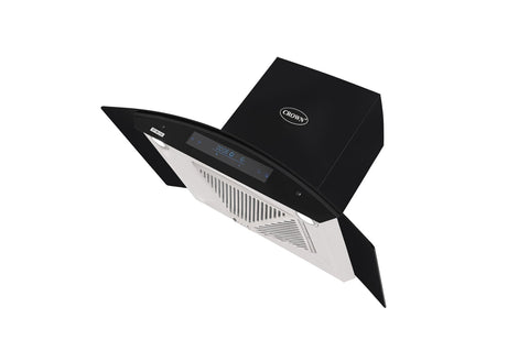 Crown 90(15) Kitchen Range Hood – 90cm Stainless Steel Chimney Hood with Powerful Suction & LED Lights