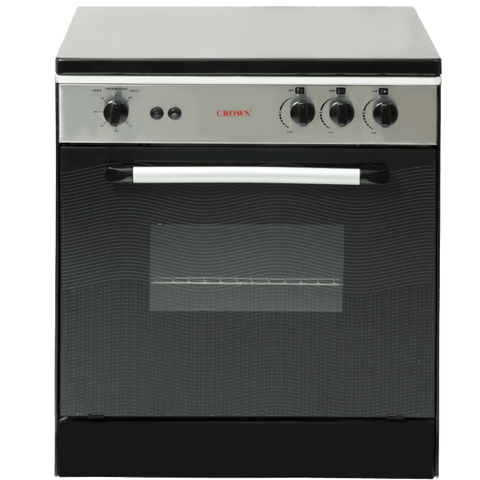 Crown 27-M Cooking Range – 27-Inch 3 Burner Gas Stove with Built-In Oven & Grill ✅