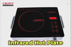 Crown Infrared Cooker/Hot Plate CR-HP-01 – Rapid Heating Electric Cooktop with Energy Efficient Infrared Technology, Smart Controls & Brand Warranty ✅